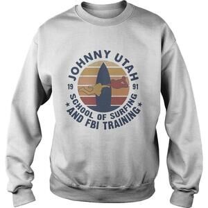 Johnny Utah 1991 School Of Surfing And Fbi Training  Retro Shirt